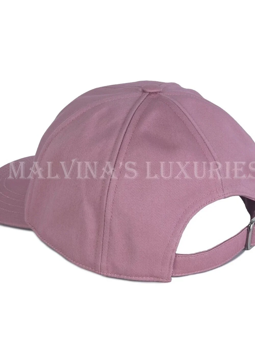 GUCCI HAT BASEBALL CAP PINK COTTON w LOGO EMBROIDERY UNISEX sz XL 60cm